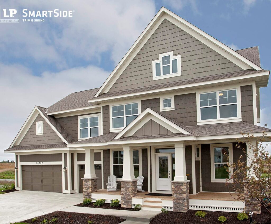 lp and hardie siding